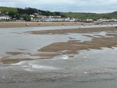 Our destination - Instow - across the River Torridge.  So close but still so far.